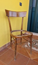 Sedia Vintage In Legno