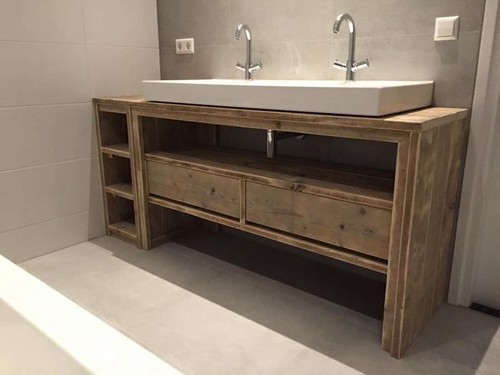 Mobile bagno legno - mobile,