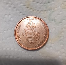 Raro gettone/moneta vintage anni 70 Tecnotron Lgi Dedem Kiddie Rides delle...