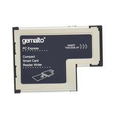 LETTORE DI SMART CARD READER PC EXPRESS CARD HWP1141012C GEMALTO 41N3045