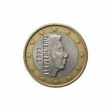 Rara moneta 1 euro Lussemburgo