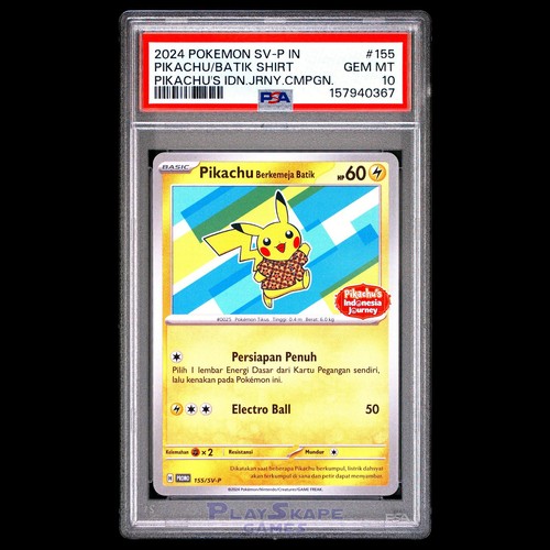 Pokemon card psa pikachu - pokemon, in