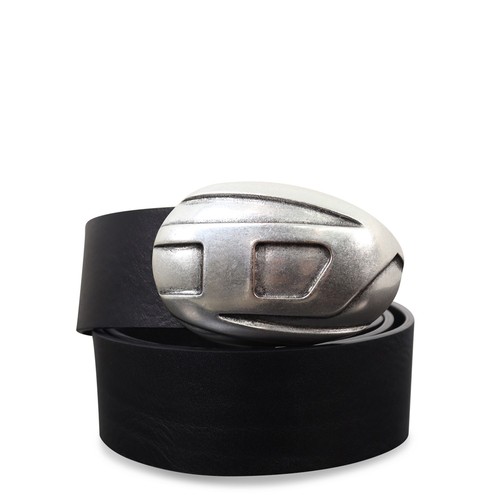 Diesel cintura nera con logo - -,