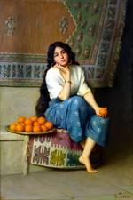 Il venditore arancione Enrique