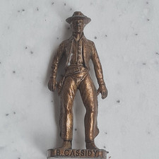 Soldatini Kinder in Metallo di Piombo Butch Cassidy "MOLTO RARO" Vintage  70/80