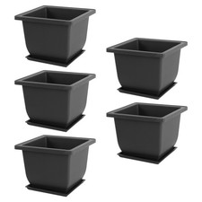  5 set di vasi antichi flowerpot decorativi decorativi per la casa Pentole