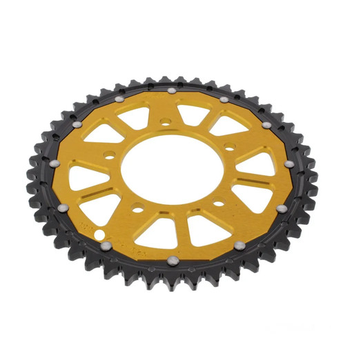 Pignone alluminio oro denti - pignone,