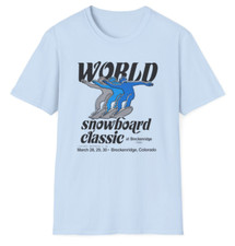Camicia BRECKENRIDGE 1986 WORLD SNOWBOARDING CLASSIC Burton snowboard Sims