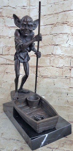 Originale bronzo goblin elfo - bronzo,