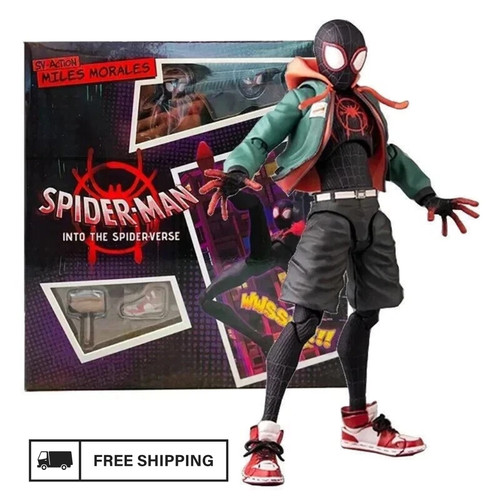 Spider man action figure miles - action,