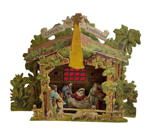 Antico presepe - antico, di