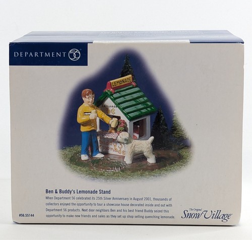 Dept snow village ben - 56,