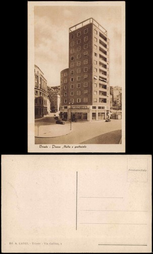 Cartolina trieste - cartolina,
