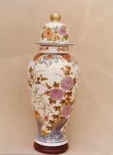 Vaso Cinese decoro a mano MING