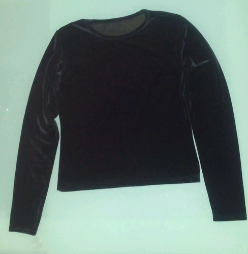 Maglia velluto nero taglia - velluto,