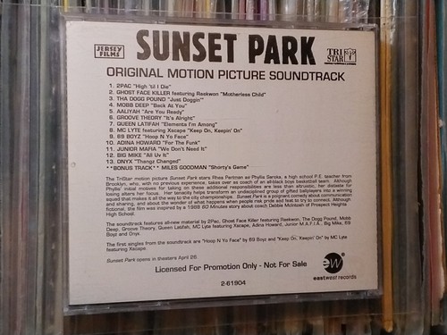 Sunset park soundtrack - park, cd