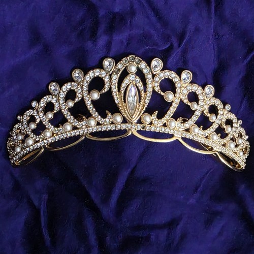 Diadema corona cristallo
