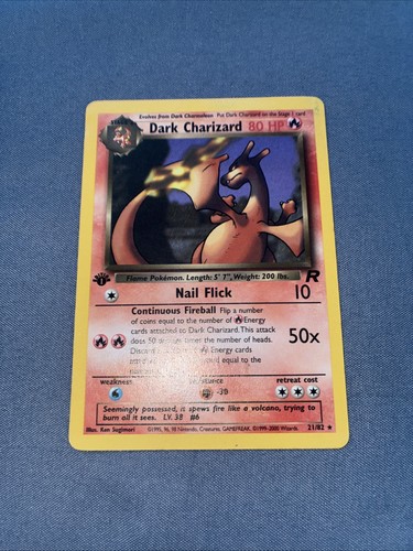 Pokémon tcg dark charizard - dark,