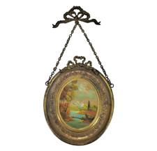 Miniatura Olio su rame , fine