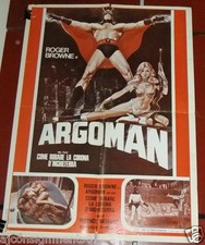 Argoman Super Diabolico (Roger Browne) supereroe locandina film libanese anni 60