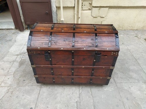 Antico baule viaggio - antico, da