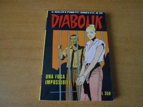 Diabolik anno xviii - diabolik, n.24