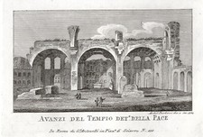 TEMPIO DELLA PACE, INCISIONE