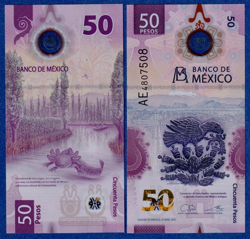Mexico pesos p new - mexico, 50