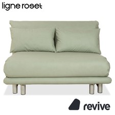 Ligne Roset Multy Biposto Verde Muschio Cucina Vegana Pelle (Gavin 110) Tessuto