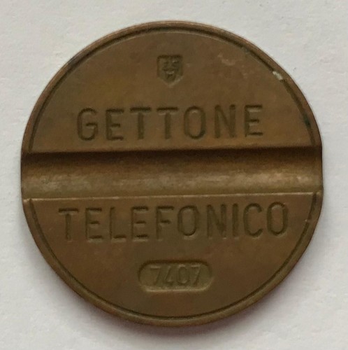 Gettone telefonico num - ., 7407