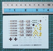 Decalcomanie 1/35 LEOPARD II 2