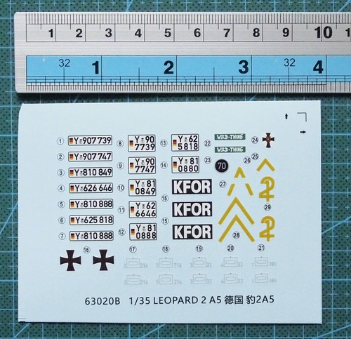 Decalcomanie leopard ii 2 - leopard,