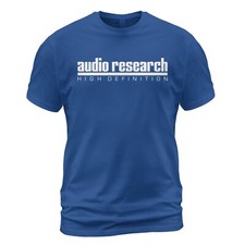 Shirt logo audio research - audio,