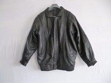 Giacca Donna _ Pelle Nera _ Taglia 40 _ Con Cerniera