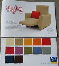 COPRIPOLTRONA RECLINABILE POLTRONE RELAX EASYLONG ELASTICIZZATO TINTA UNITA