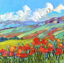 Dipinto olio originale arte