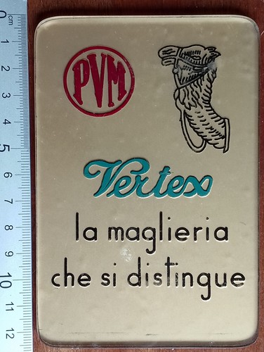 Targhetta pubblicitaria - targhetta, da