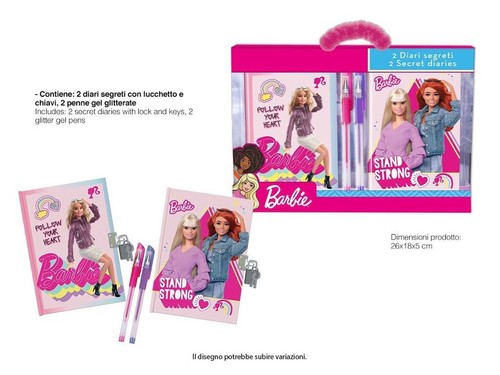 Barbie set diario - x,