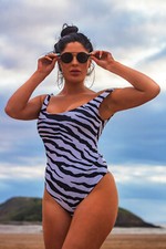 Costume Da Bagno Vintage Con