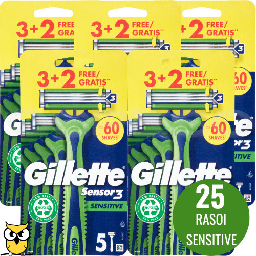Lamette gillette sensor3 - 25,