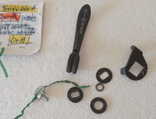 OFMEGA CAMBIO IN PLASTICA NERO COLORE OPACO LATO SINISTRO