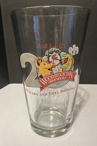 Bicchiere birra woodstock inn - bicchiere,