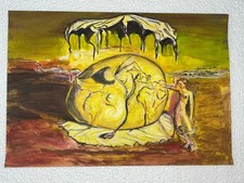 salvador dalì quadro su carta