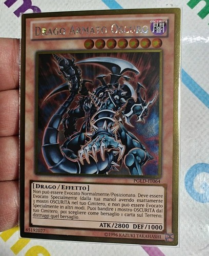 Drago armato oscuro rara oro - drago,