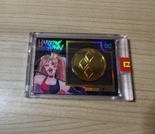 DC Black Gold Icons Collection 9 Harley Quinn Panini NUOVO