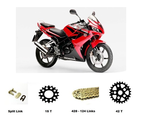 Kit catena pignone - e, cbr