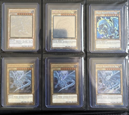 Collection blue - yu-gi-oh!,