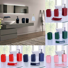  NUOVO SET BAGNO 4 PEZZI