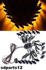 32 LED Strobo Emergenza Lampeggiante Avvertimento Lampada 12V Fuoristrada Auto