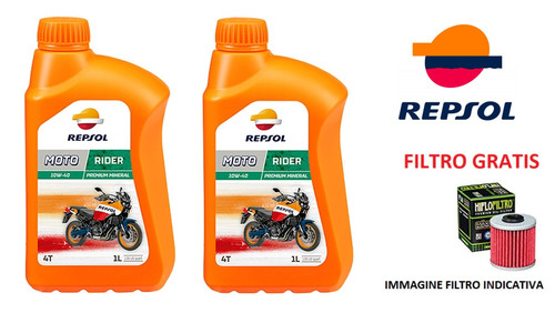 Due litri olio motore filtro - due,